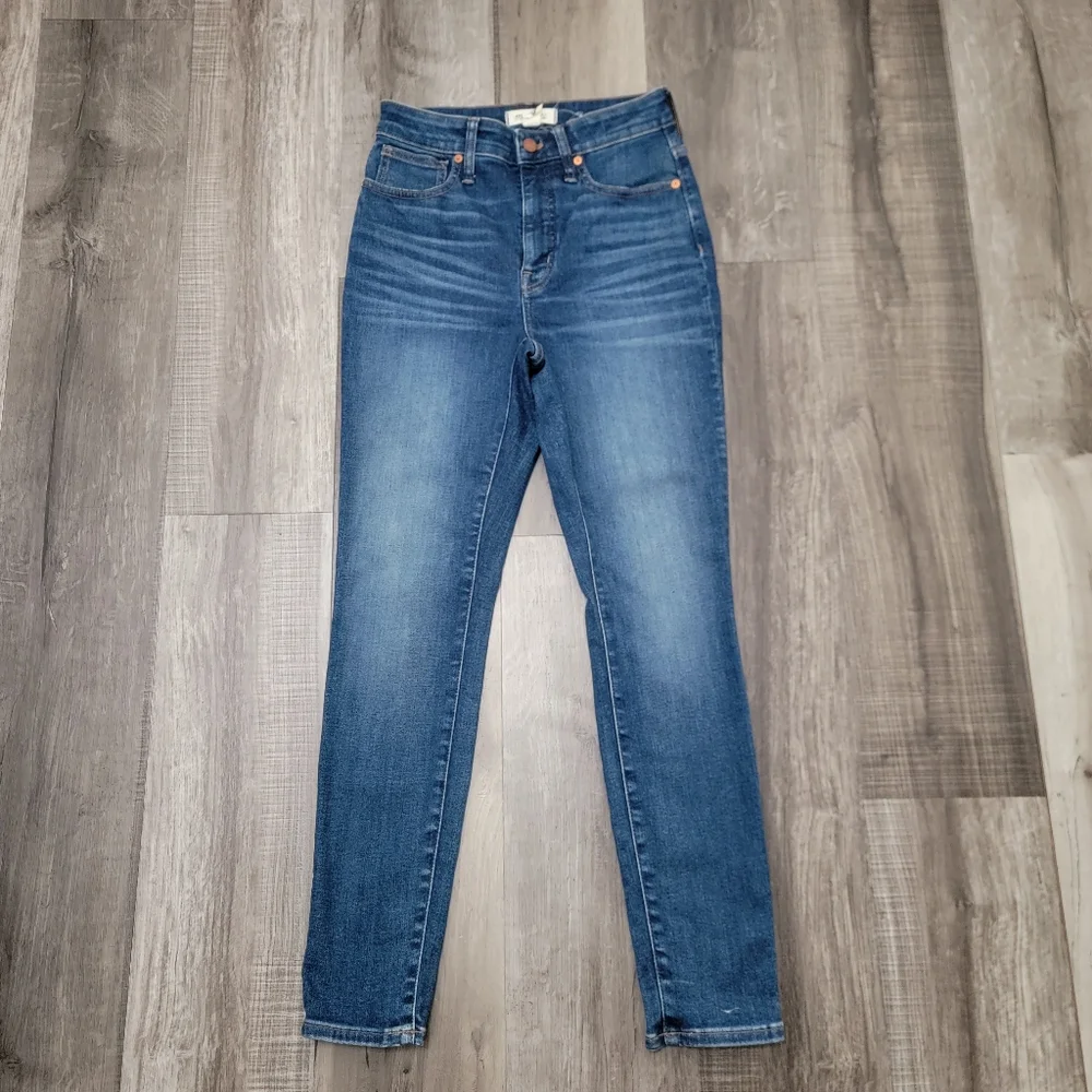 Madewell Curvy High Rise Skinny Jeans - Picture 1 of 13